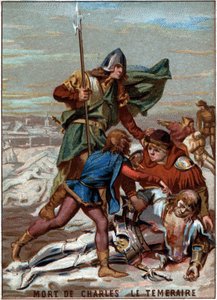 Morte de Carlos o Temerário (1433-1477), Duque de Borgonha de Unknown artist
