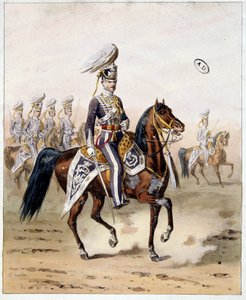 English Armee of India: cavalaria de Madras de Unknown artist