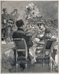 Colares famosos: O colar de pérolas de Josephine. O cônsul Napoleão Bonaparte pede a origem do colar de pérolas no pescoço de sua esposa, Josephine de Beauharnais (Marie Josephe Rose de Tascher de La Pagerie de Unknown artist