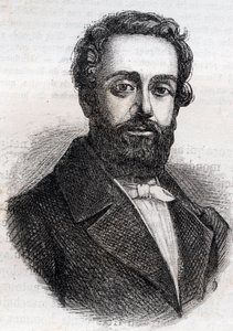 François Rose Joseph Degousee 1795 -1862 militar, civil ingrnieur e político Rrpublican Engraving de 1882 em "Histoire de dix ans: 1830-1840" Louis-Blanc (1811-1882) de Unknown artist