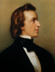 Frederic Chopin: compositor e pianista polonês de Unknown artist