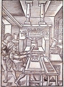 Imprensa francesa. Século XVI. de Unknown artist