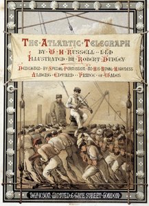 Frontispice do livro "The Atlantic Telegraph" de W. H. Russel, c. 1860 de Unknown artist