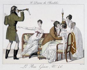 Jogo: a parte de baixo do castiçal - em "O Bom Género", n°46 de Unknown artist