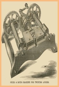 Grier - Máquina Boyds para torcer brocas de Unknown Artist