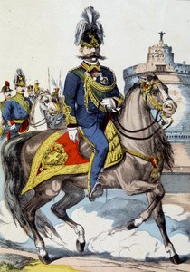 Humbert I a cavalo, Rei de Itália de Unknown artist