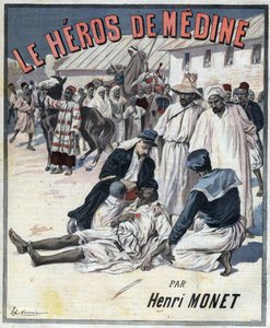 Ilustração para "Os Heróis de Medine" de Henri Monet em "Le journal des voyages" de 1898 de Unknown artist