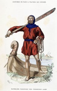 Em Paris ao longo dos séculos por Knee-Lac de Unknown artist