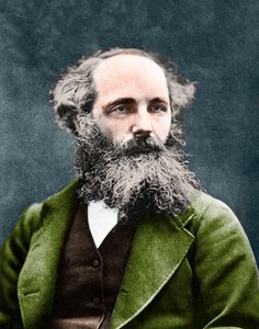 JAMES CLERK MAXWELL (1831-1879). Físico escocês. cerca de 1875. de Unknown artist