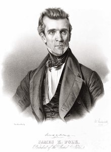 James K. Polk, Presidente dos Estados Unidos da América de Unknown artist