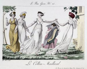 Jeu du Colin-Maillard (Colin Maillard) - em "Le Bon genre", n¡14, início do século XIX de Unknown artist