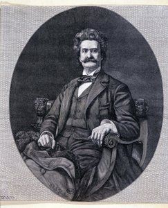 Johann II Strauss Jr. (1825-1899), músico austríaco. de Unknown artist