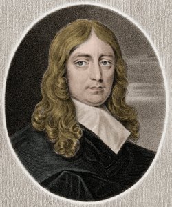 John Milton 1608-1674 - gravura - século XIX de Unknown artist
