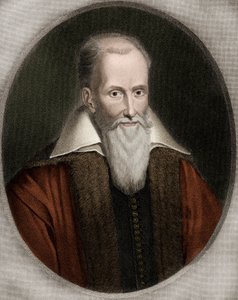 Joseph Juste Scaliger - Joseph Justus Scaliger 1540-1609 - gravura - século XIX de Unknown artist