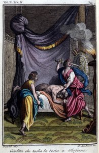 Judith schneidet Holofernes den Kopf ab von Unknown Artist