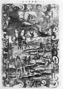 La chute de Phaeton (Phaethon) - em "Les Metamorphoses" de Ovide - Editions de Paris de Unknown artist