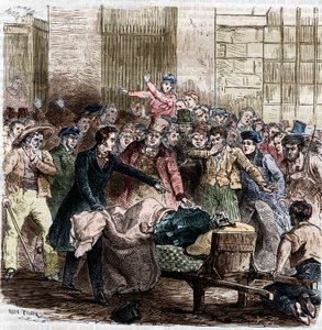 Le Cholera, Paris, Abril de 1832. de Unknown artist