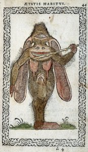 Le cyclope - em "Habits et effigies" de Jean Sluperius de Unknown artist