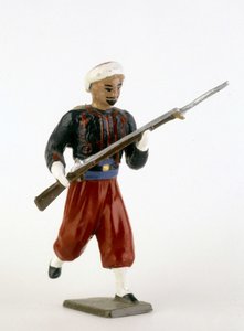 Soldado líder: o Zouave. de Unknown artist
