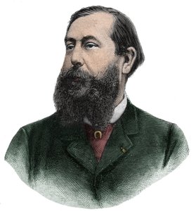 Leo Delibes (1836-1891), músico e compositor francês de Unknown artist