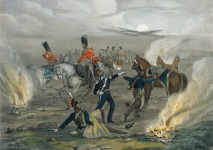  Vida no campo antes de Sebastopol. No. 4 O alarme da meia-noite , 1854 por volta de de Unknown
