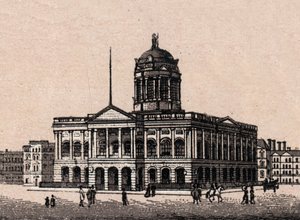 Liverpool, Inglaterra: vista da Câmara Municipal. in "O mundo ilustra 168 vistas" Sem data (final do século XIX) de Unknown artist