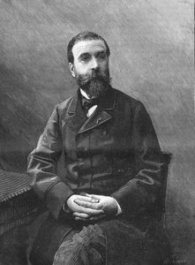 Ludovic Halévy. escritor francês 1834-1908 de Unknown artist