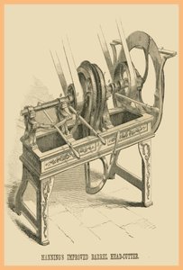 Cortador de cabeça de barril melhorado Mannings de Unknown Artist