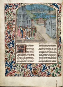 Casamento de Eduardo II com Isabella de França de Unknown artist