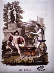Medea - no Dicionário Mitológico de Unknown artist
