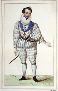 Mignon de Henri III. gravura de 1830 de Unknown artist