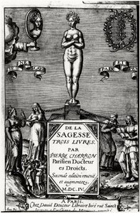 De Sabedoria, Três Livros de Pierre Charron (1541-1603) de Unknown artist