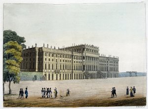 Palácio de Schonbrunn, no século XIX de Unknown artist