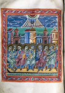 Petecost, a partir de um manuscrito de Unknown artist