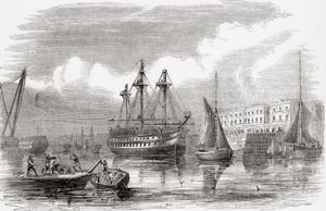 Plymouth, Inglaterra (gravura) de Unknown artist