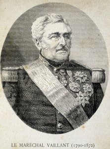 Portrait du Maréchal Vaillant (1790 - 1872) - em "Les Contemporains", n.d. final do século XIX. de Unknown artist