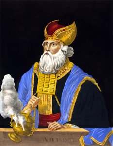 Retrato de Aarão, irmão de Moisés. de Unknown artist