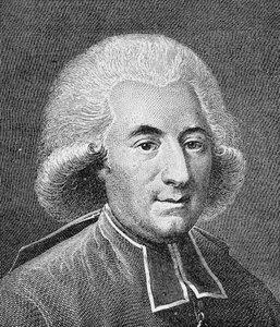 Retrato do Abade Fauchet (1744 - 1793). Gravura do final do século XIX em "Histoire de France" de H. Martin. de Unknown artist