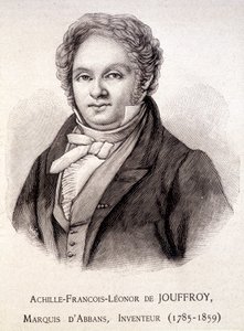 Retrato de Achille François Léonor de Jouffroy, Marquês d