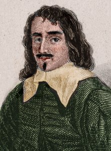 Retrato de Adam Billaut, dit Maitre Adam (1602-1662) carpinteiro, poeta e compositor francês. Gravura de 1896. de Unknown artist