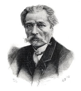 Retrato de Aime Millet, escultor, gravador, medalhão e pintor francês (1819 -1891) de Unknown artist