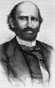 Retrato de Alexandre Glais-Bizoin (1800 - 1877). Gravura do final do século XIX em "Histoire de France" de H. Martin. de Unknown artist