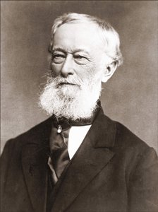 Retrato de Alfred Krupp (1812 - 1887), fotografia entre 1870 - 1887. de Unknown artist