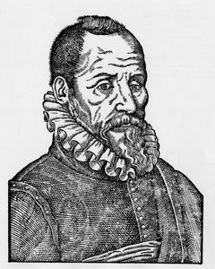Retrato de Ambroise Paré (1509-1590), cirurgião francês de Unknown artist