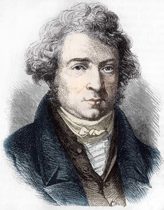Retrato de André Marie Ampère (1775 - 1836) físico francês. de Unknown artist