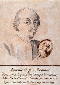 Retrato de Antonio Cifra (desenho) de Unknown artist