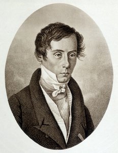 Retrato de Augustin Fresnel (1788-1827), físico francês. de Unknown artist