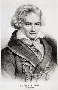 Retrato de Beethoven (1770 - 1827). de Unknown artist
