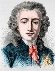 Retrato de Charles Alexandre de Calonne, político francês (1734 -1802) - em "L