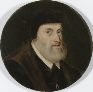 Retrato de Carlos V, c.1550 (óleo no painel) de Unknown artist